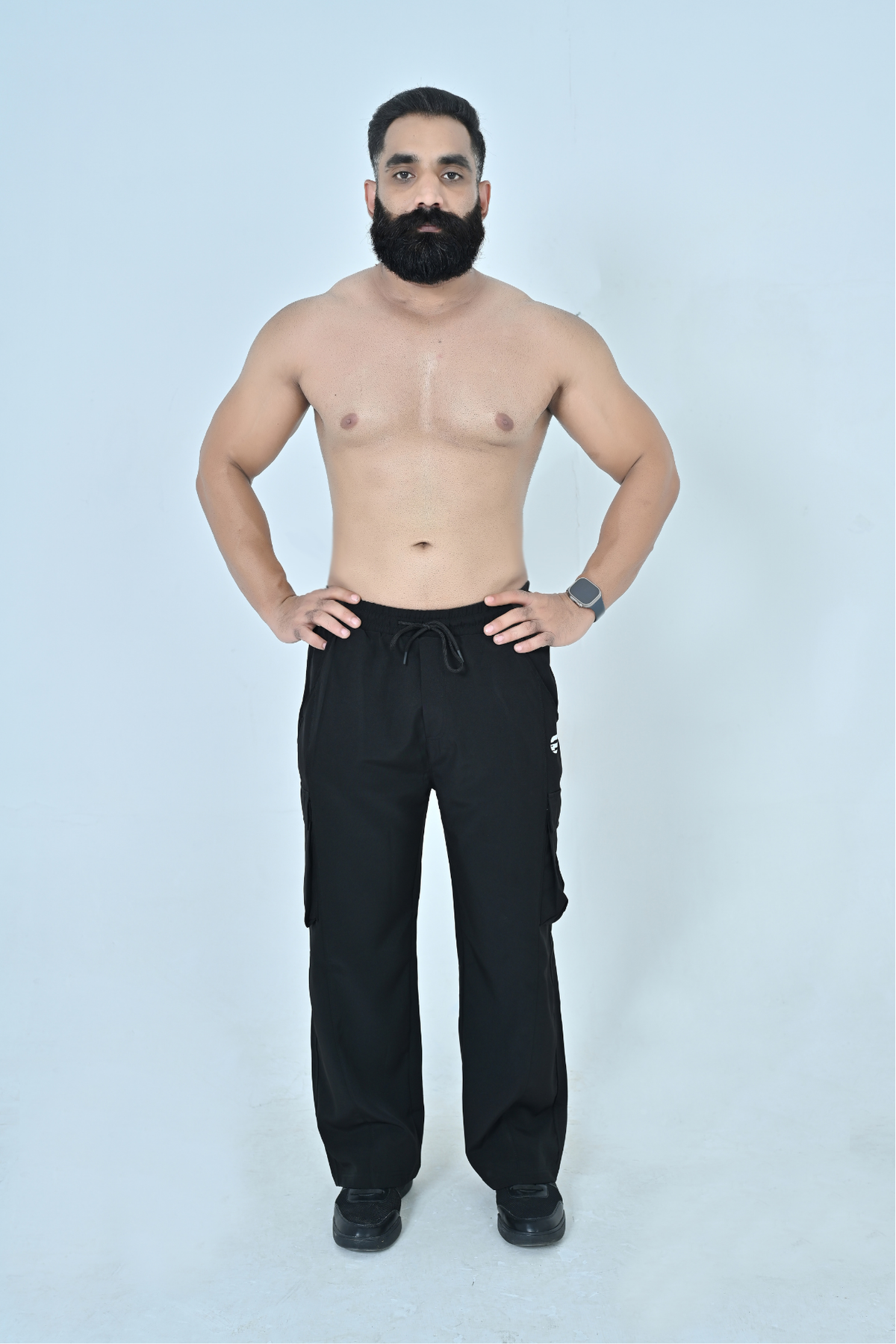 Endovar Goda Pockete Trousers For Men's - Black