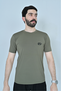 Endovar Vertical Performance T-Shirt - Olive Grey
