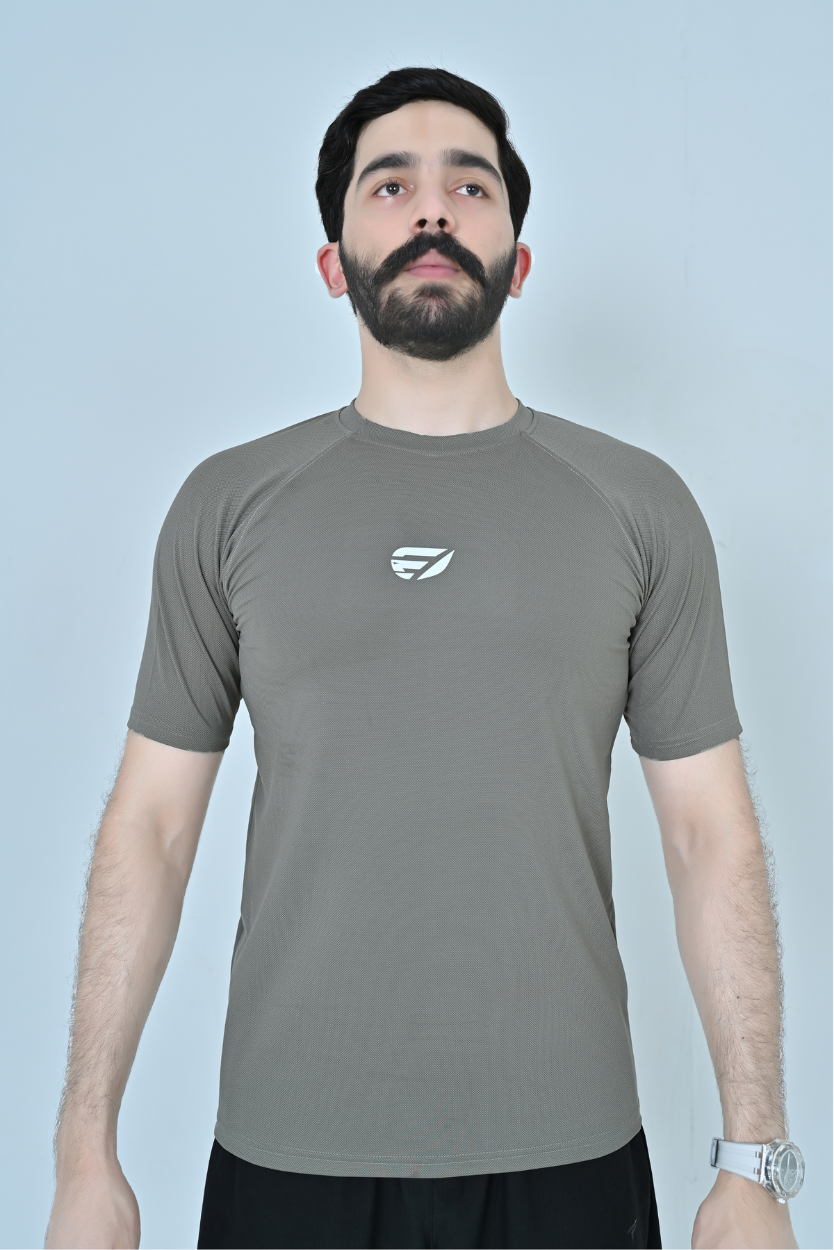 Nothing Art Design Sports T-Shirt - Grey