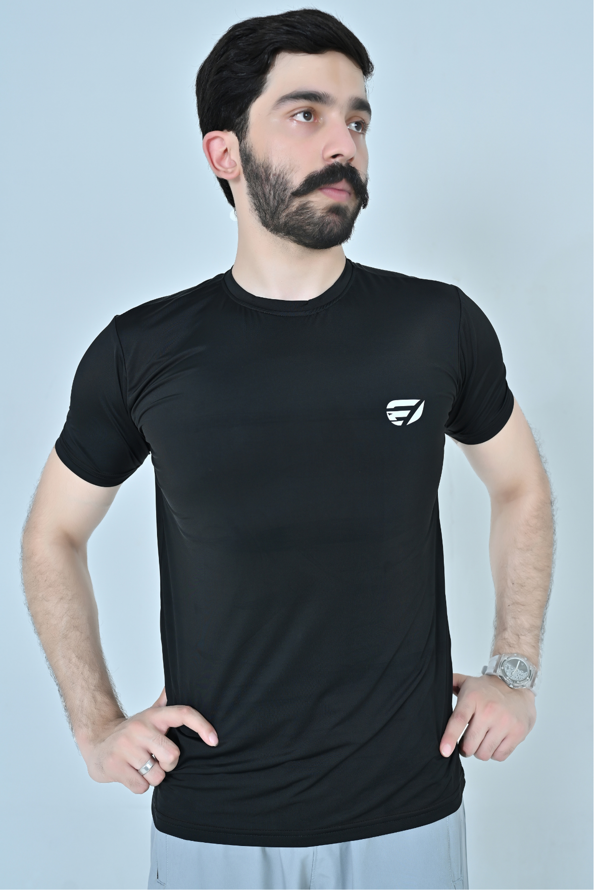 Endovar Vertical Performance T-Shirt - Black