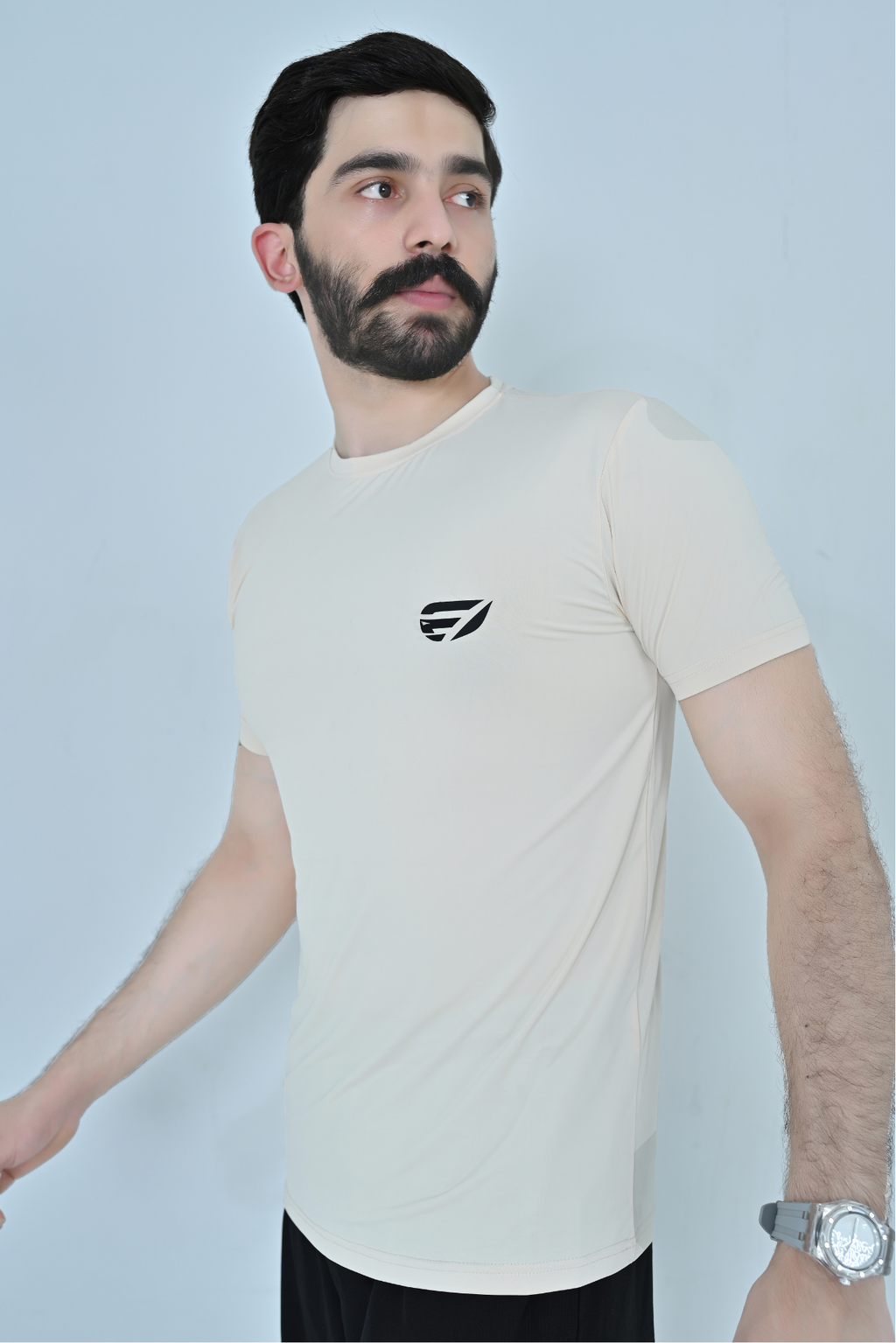 Endovar Vertical Performance T-Shirt - Beige