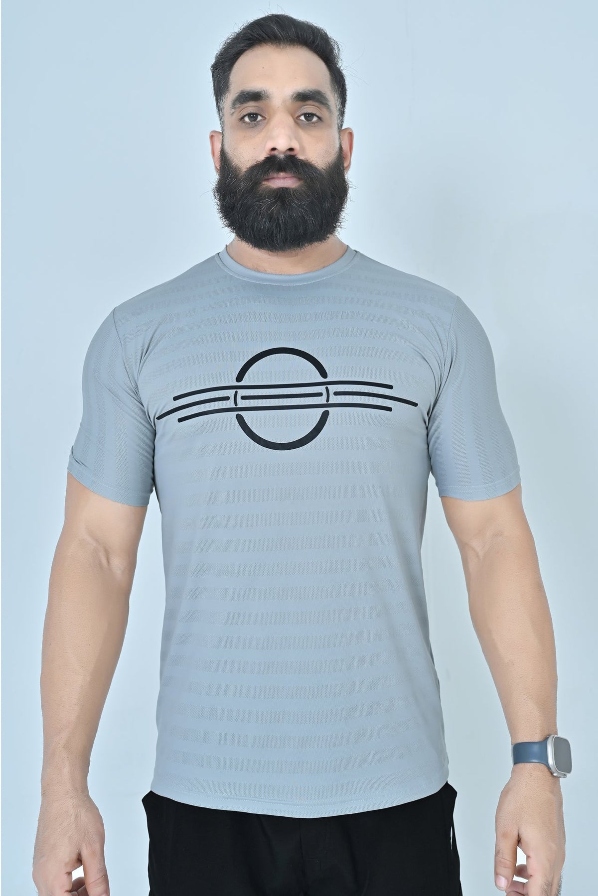 Aero Line Sports T-Shirt - Light Blue