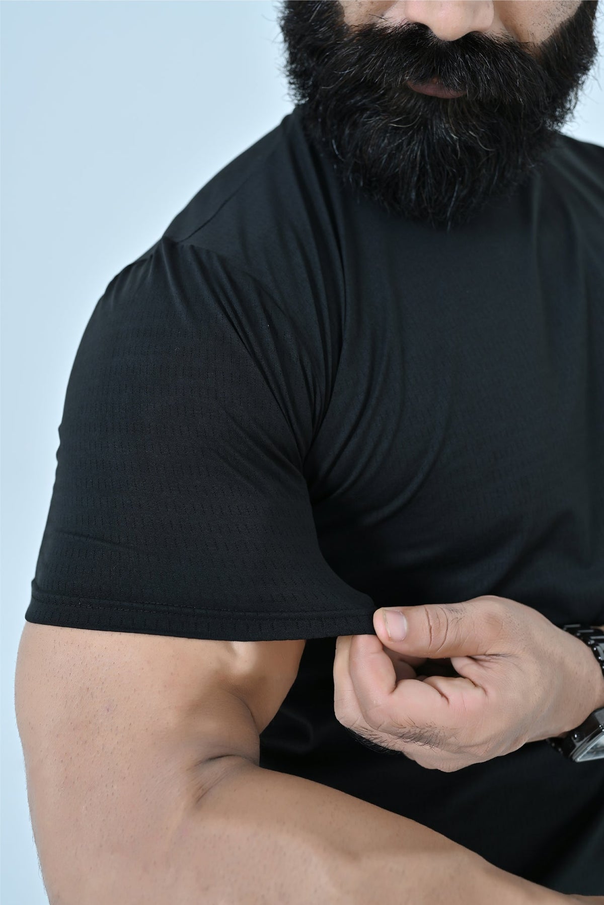 Sprint Line Performance T-Shirt - Black