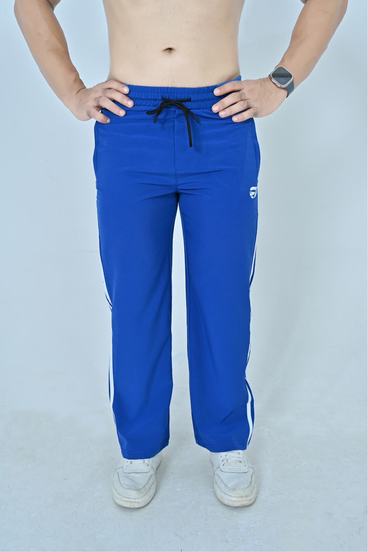 Endovar 3 Lines Art Trousers For Men's - Blue