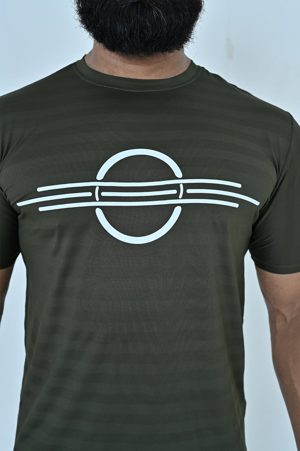 Aero Line Sports T-Shirt - Olive Green