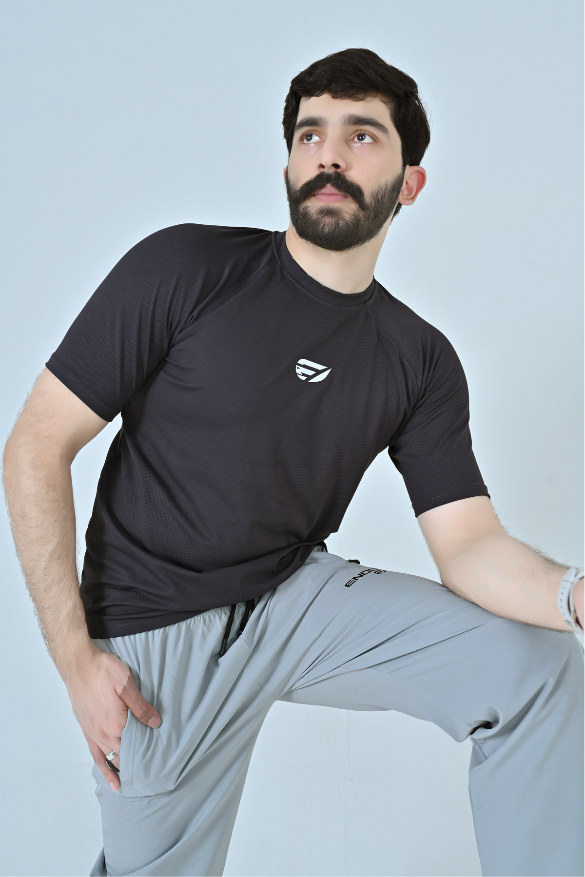 Nothing Art Design Sports T-Shirt - Black