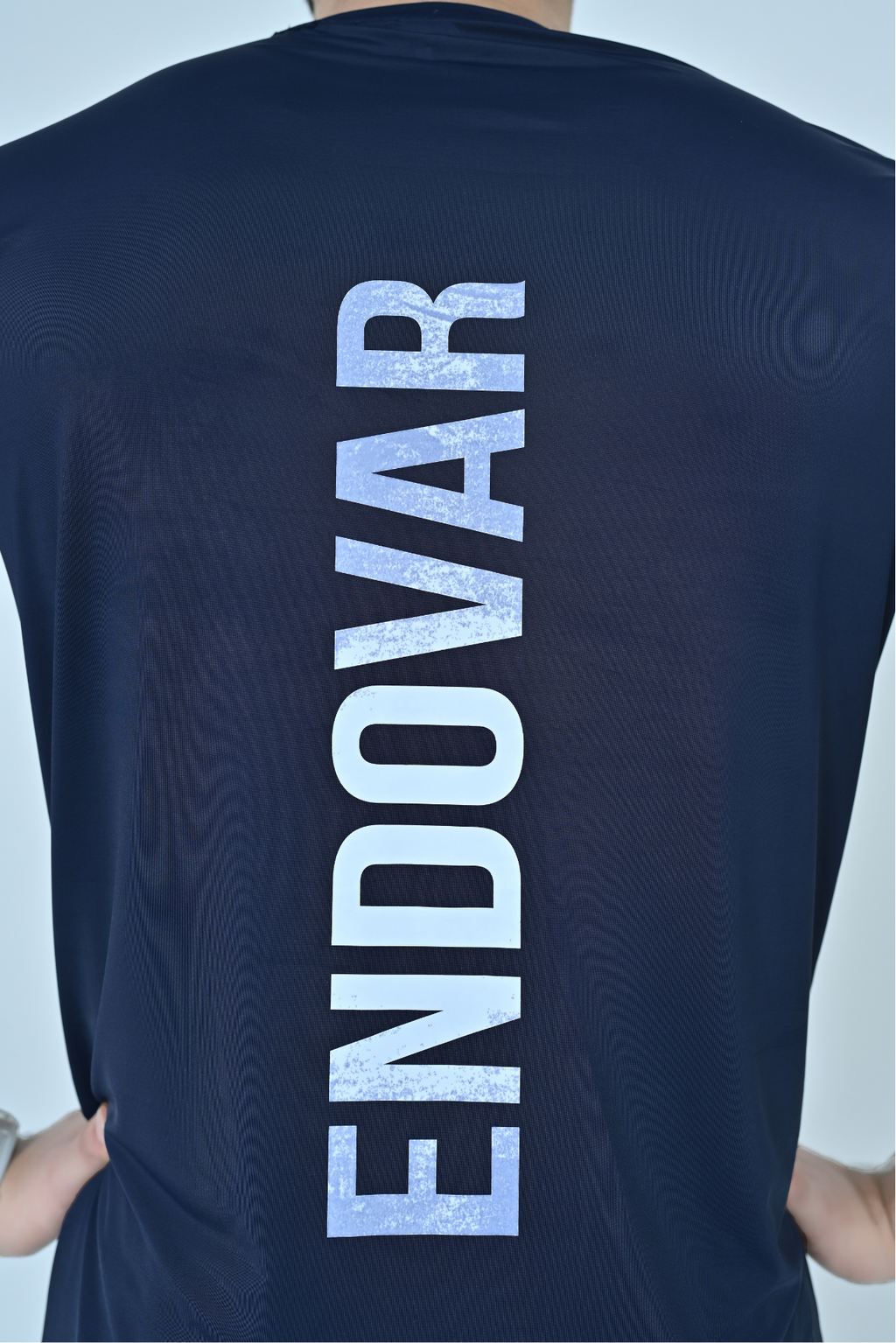 Endovar Vertical Performance T-Shirt - Navy Blue