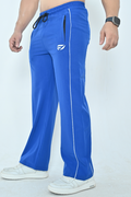 Endovar Pine Line Art Trousers For Men's - Blue