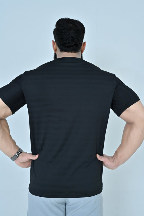 Aero Line Sports T-Shirt - Black
