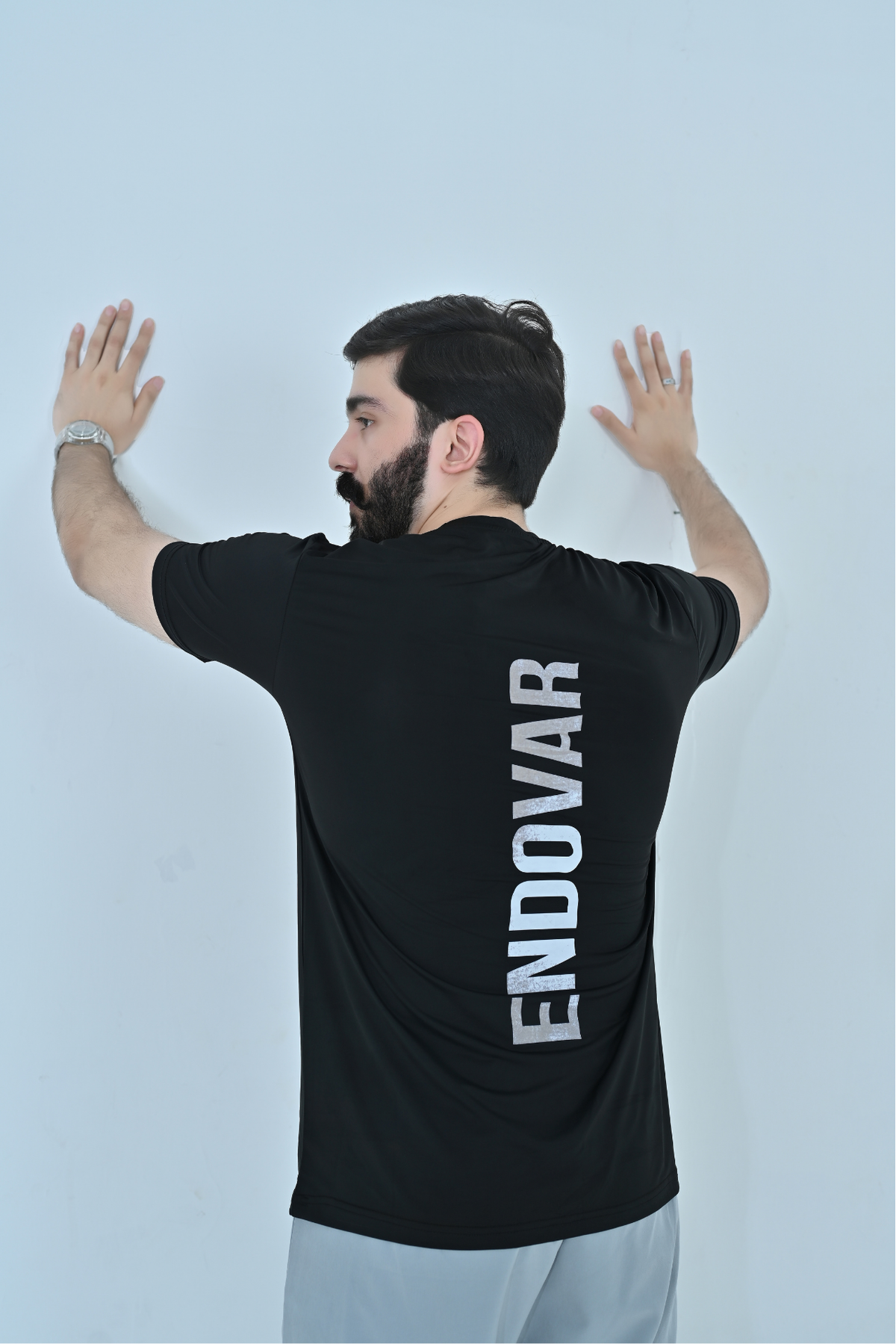 Endovar Vertical Performance T-Shirt - Black