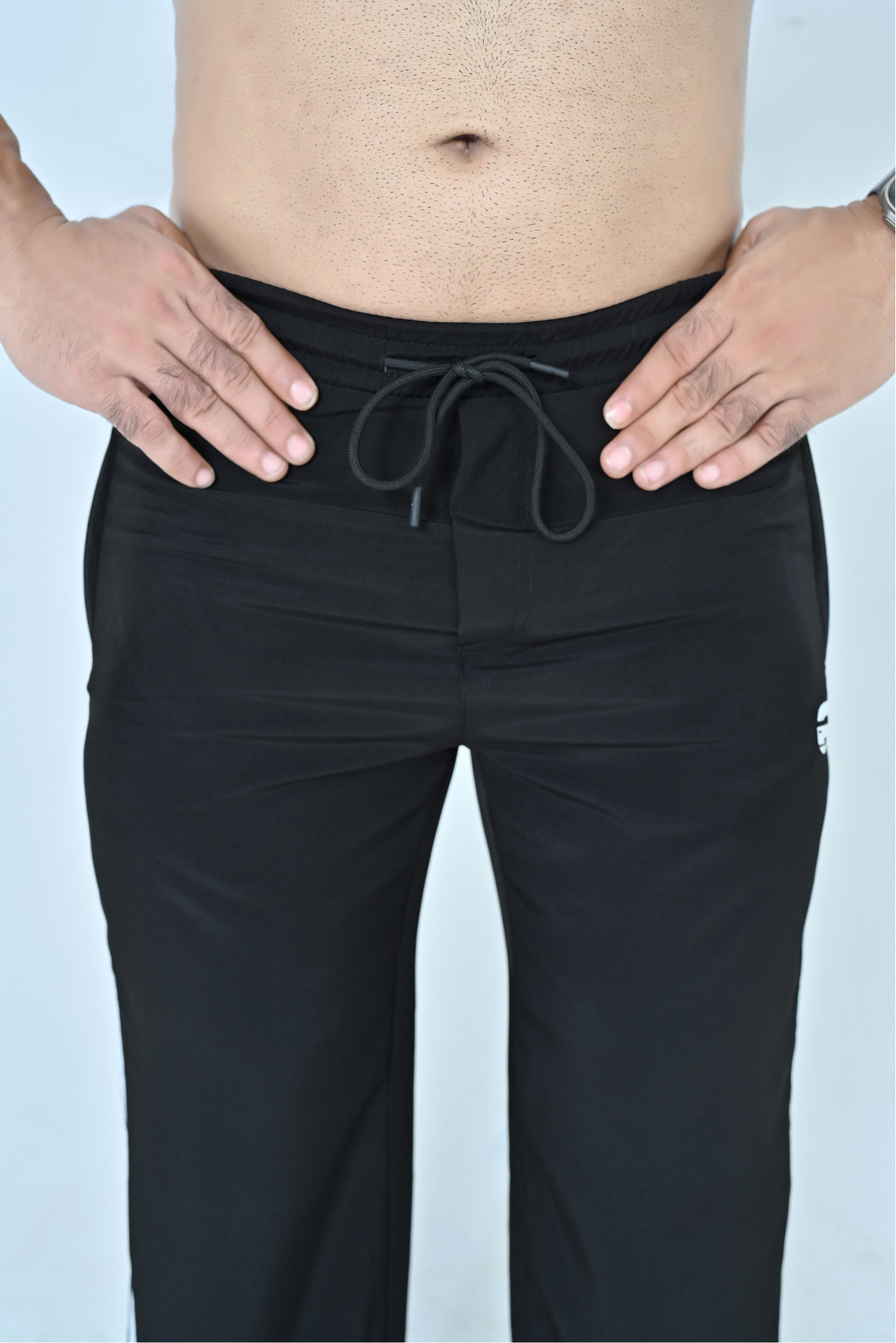 Endovar 3 Lines Art Trousers For Men's - Black