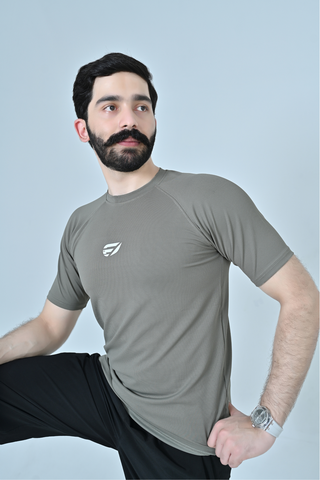 Nothing Art Design Sports T-Shirt - Grey