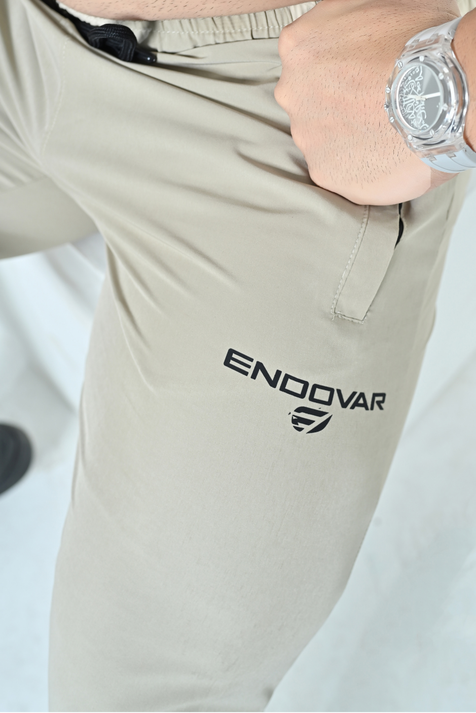 Endovar Trousers For Men's - Beige