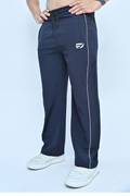 Endovar Pine Line Art Trousers For Men's - Navy Blue