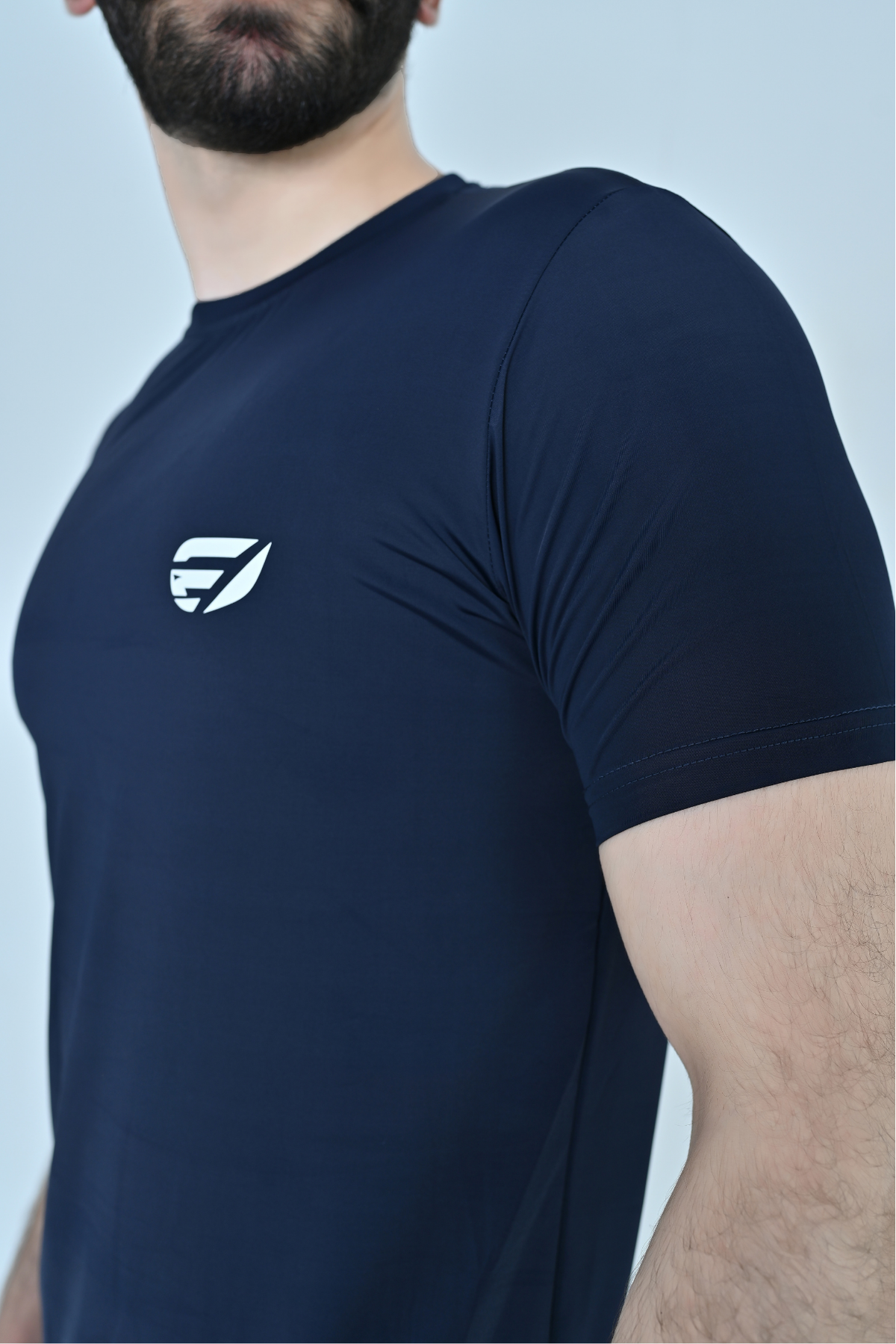 Endovar Vertical Performance T-Shirt - Navy Blue