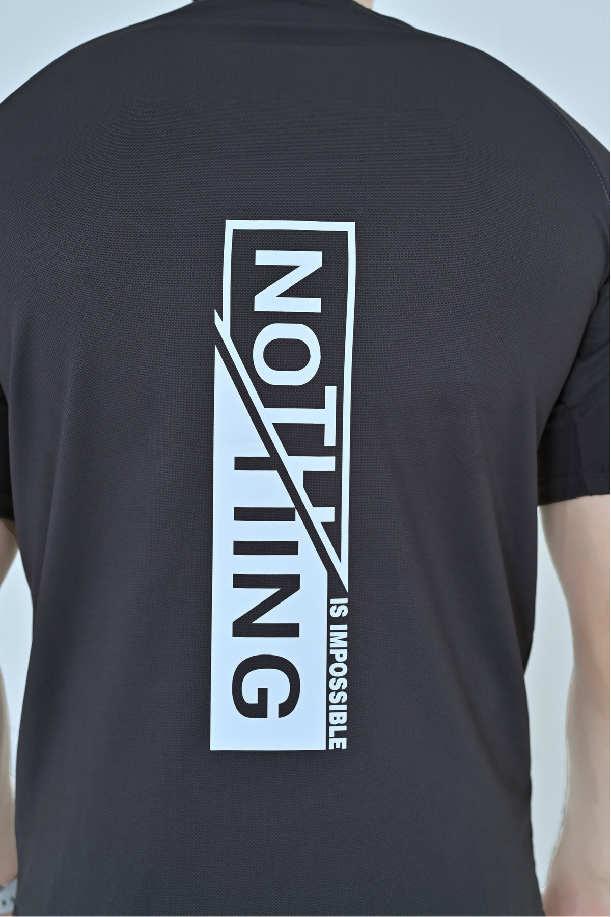 Nothing Art Design Sports T-Shirt - Black