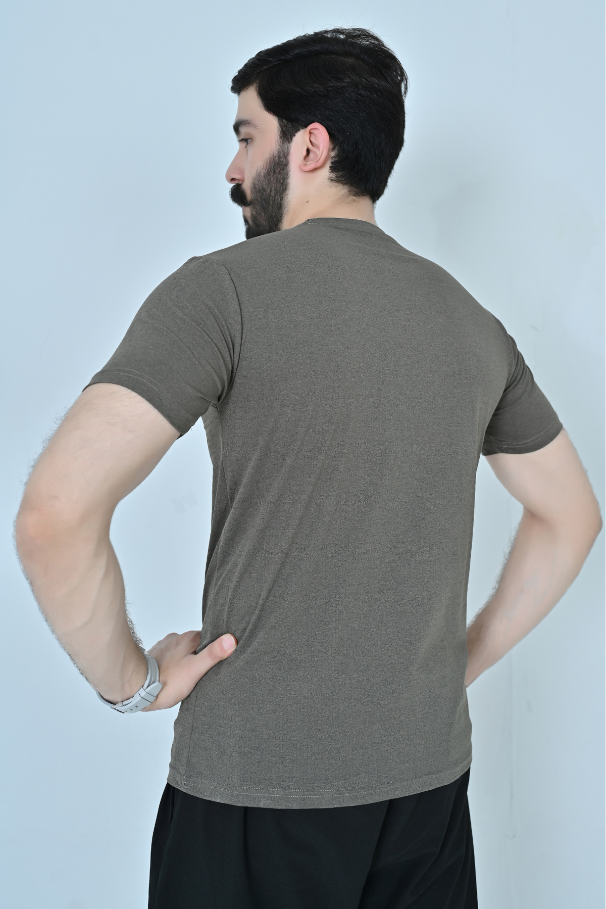 Offline Graphic T-Shirt - Olive Grey