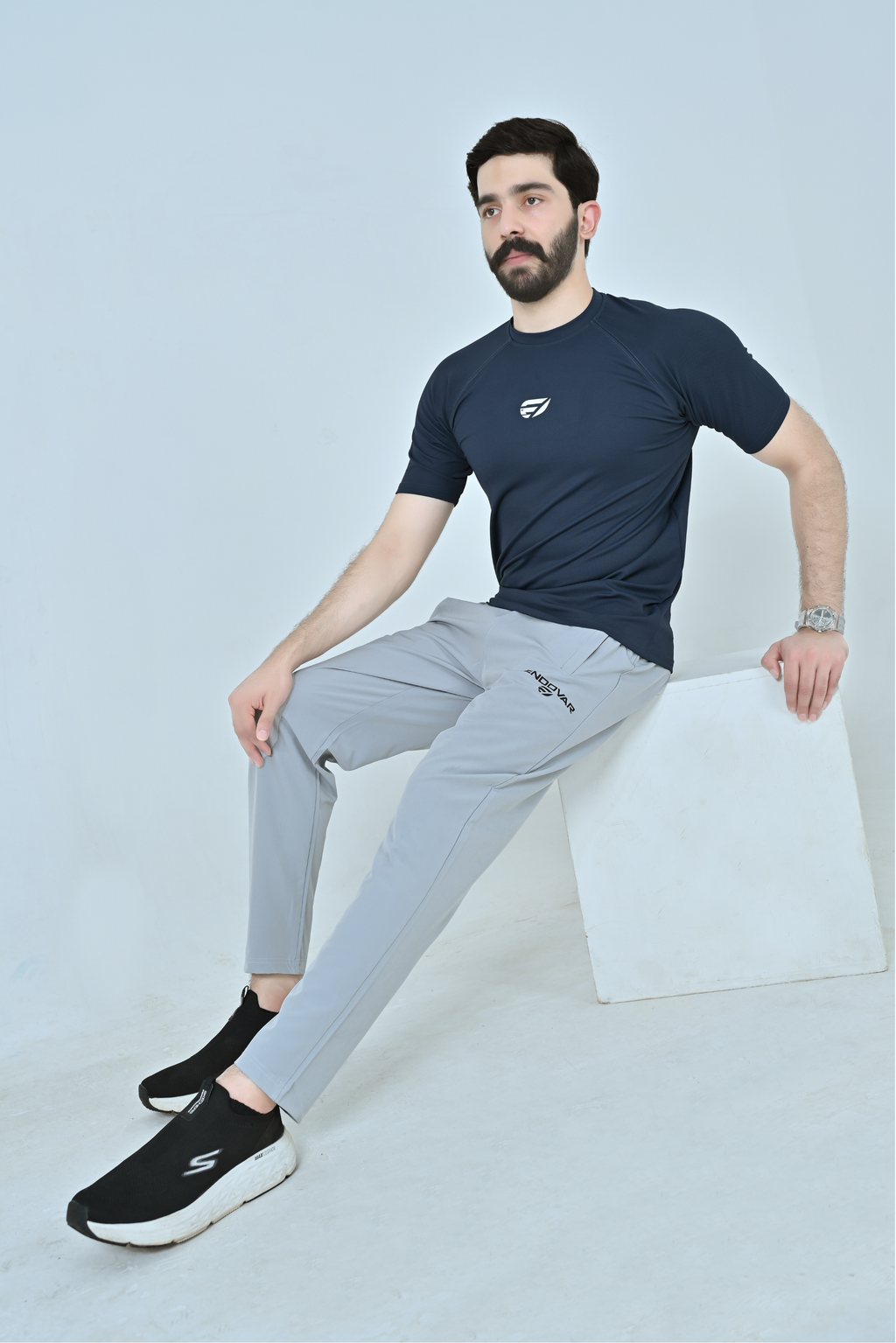 Nothing Art Design Sports T-Shirt - Deep Navy Blue