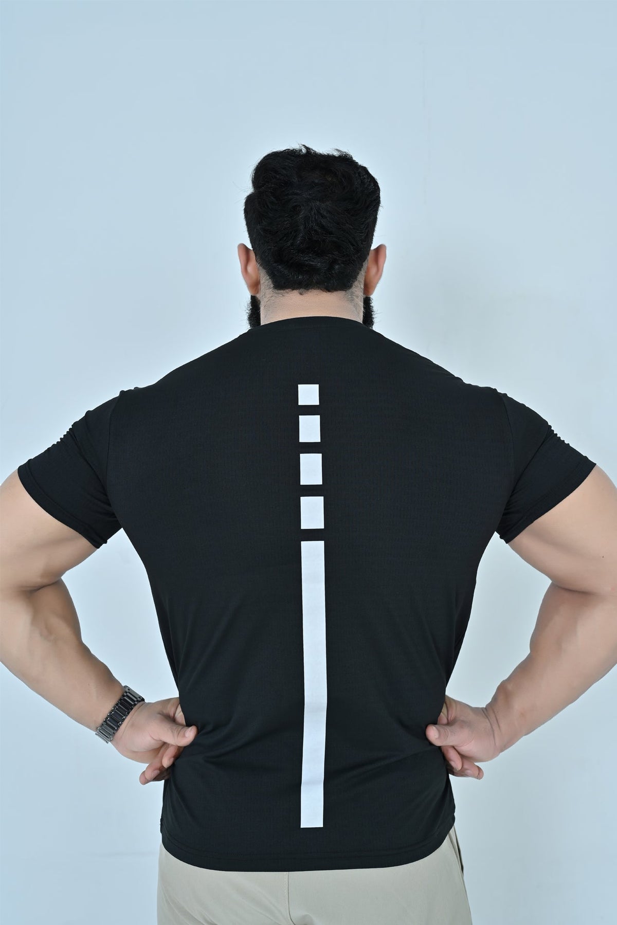 Sprint Line Performance T-Shirt - Black