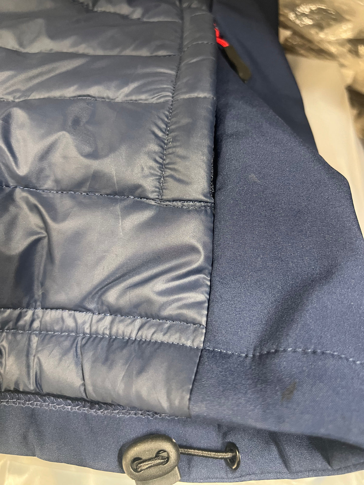 Men’s Hybrid Quilted Jacket - Navy Blue